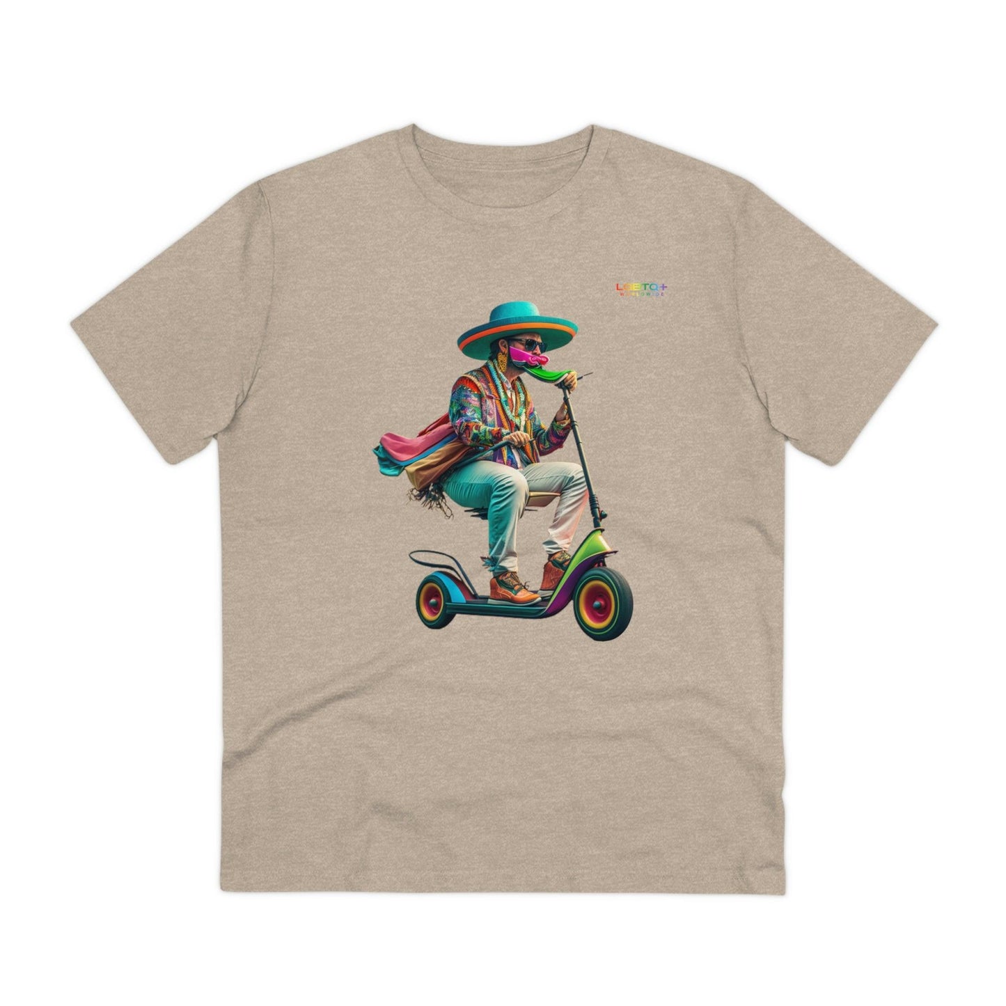 LGBTQWorldwide - ,,SCOOTER BOY" ai, Cotton, Crew neck, DTG, Eco-friendly, Men's Clothing, Organic, Recycled, Regular fit, Sustainable, T-shirts, Unisex, Valentine's Day Picks, Vegan, Women's Clothing lgbtq Bekleidung Accessoires unisex Zubehör