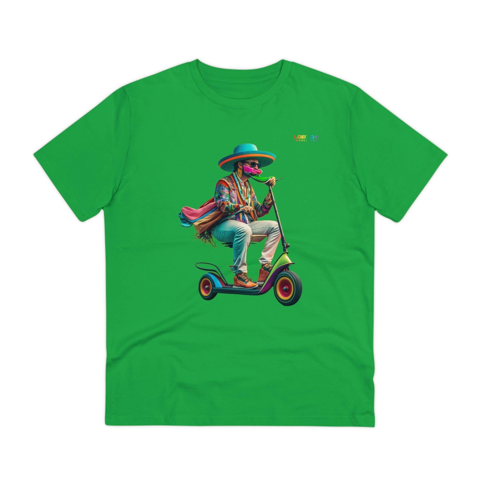 LGBTQWorldwide - ,,SCOOTER BOY" ai, Cotton, Crew neck, DTG, Eco-friendly, Men's Clothing, Organic, Recycled, Regular fit, Sustainable, T-shirts, Unisex, Valentine's Day Picks, Vegan, Women's Clothing lgbtq Bekleidung Accessoires unisex Zubehör