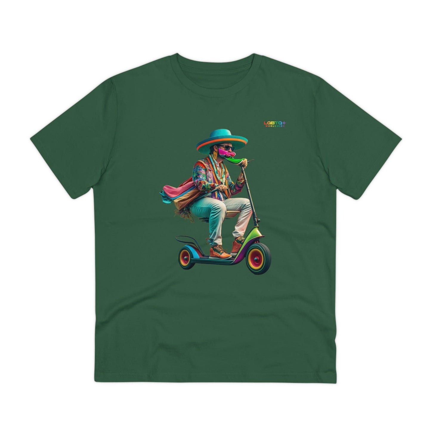 LGBTQWorldwide - ,,SCOOTER BOY" ai, Cotton, Crew neck, DTG, Eco-friendly, Men's Clothing, Organic, Recycled, Regular fit, Sustainable, T-shirts, Unisex, Valentine's Day Picks, Vegan, Women's Clothing lgbtq Bekleidung Accessoires unisex Zubehör