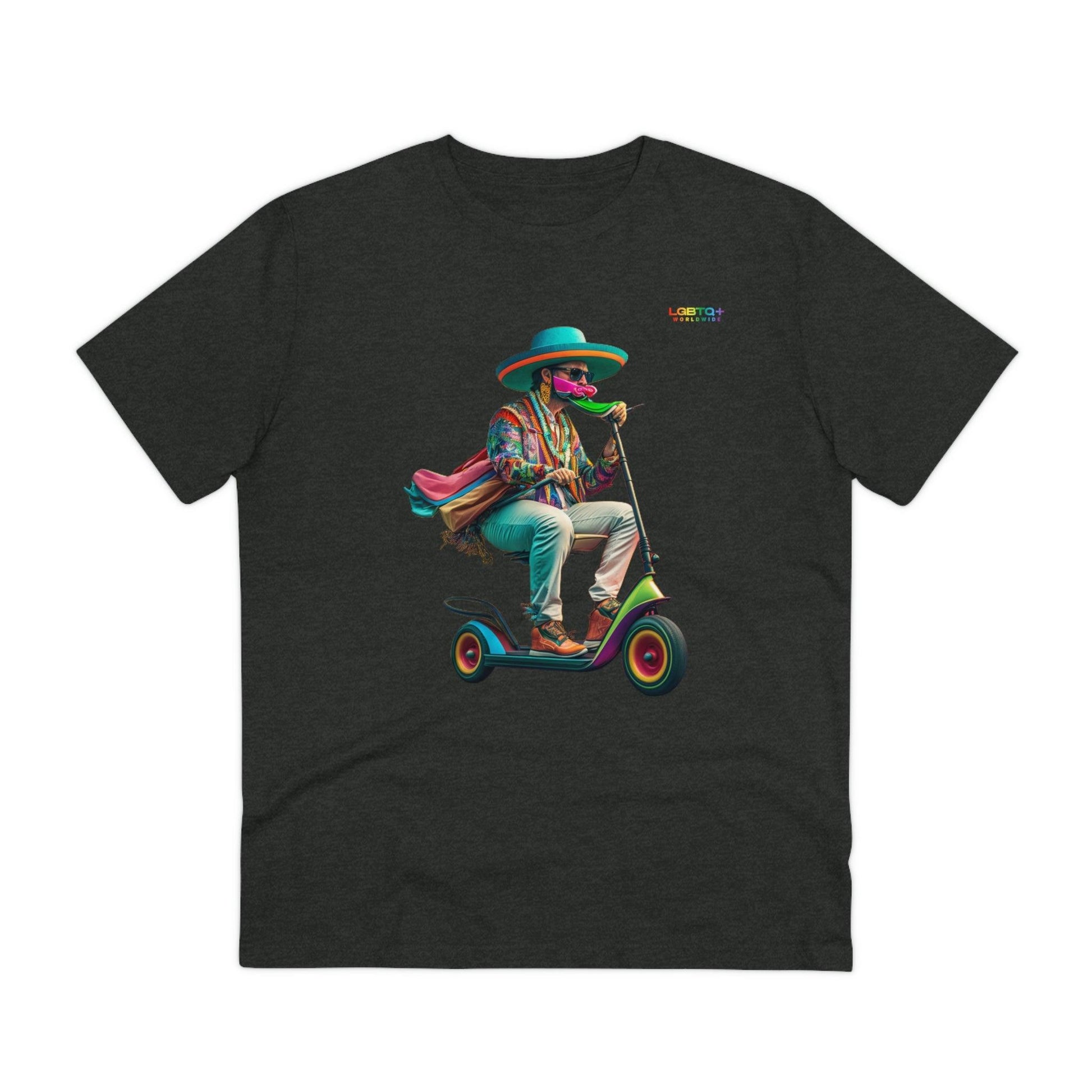 LGBTQWorldwide - ,,SCOOTER BOY" ai, Cotton, Crew neck, DTG, Eco-friendly, Men's Clothing, Organic, Recycled, Regular fit, Sustainable, T-shirts, Unisex, Valentine's Day Picks, Vegan, Women's Clothing lgbtq Bekleidung Accessoires unisex Zubehör