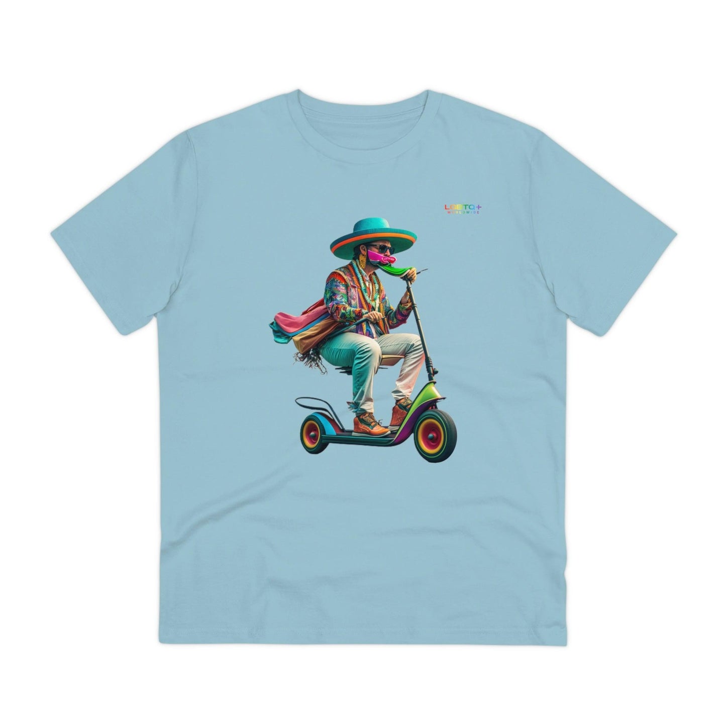 LGBTQWorldwide - ,,SCOOTER BOY" ai, Cotton, Crew neck, DTG, Eco-friendly, Men's Clothing, Organic, Recycled, Regular fit, Sustainable, T-shirts, Unisex, Valentine's Day Picks, Vegan, Women's Clothing lgbtq Bekleidung Accessoires unisex Zubehör