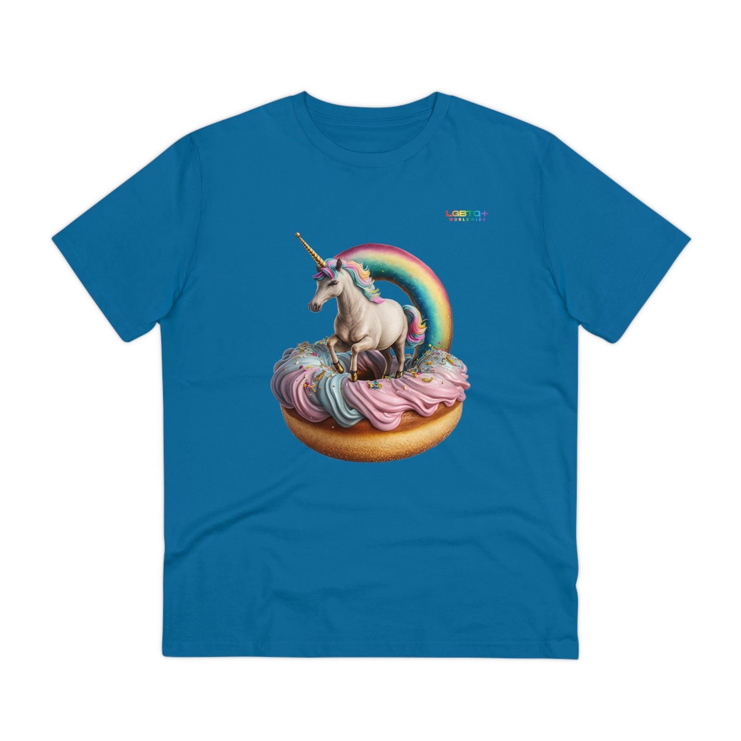 LGBTQWorldwide - ,,EINHORN" ai, Cotton, Crew neck, DTG, Eco-friendly, Men's Clothing, Organic, Recycled, Regular fit, Sustainable, T-shirts, Unisex, Valentine's Day Picks, Vegan, Women's Clothing lgbtq Bekleidung Accessoires unisex Zubehör