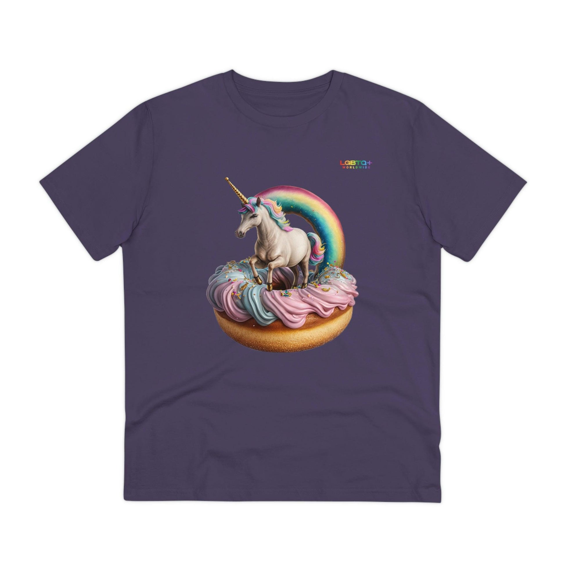 LGBTQWorldwide - ,,EINHORN" ai, Cotton, Crew neck, DTG, Eco-friendly, Men's Clothing, Organic, Recycled, Regular fit, Sustainable, T-shirts, Unisex, Valentine's Day Picks, Vegan, Women's Clothing lgbtq Bekleidung Accessoires unisex Zubehör