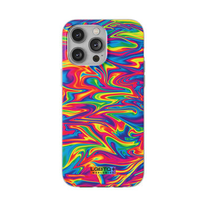 LGBTQWorldwide - ,,ABSTRACT" Flexible Handyhülle Accessories, Case, iPhone, iPhone Cases, Phone accessory, Phone Cases, Samsung Cases, silikon, Valentine's Day promotion lgbtq Bekleidung Accessoires unisex Zubehör