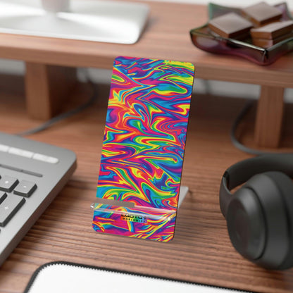 LGBTQWorldwide - ,,ABSTRACT" Handyhalter für Smartphones Accessories, all, Desk, Phone accessory, stand, tech, Tech Accessories lgbtq Bekleidung Accessoires unisex Zubehör