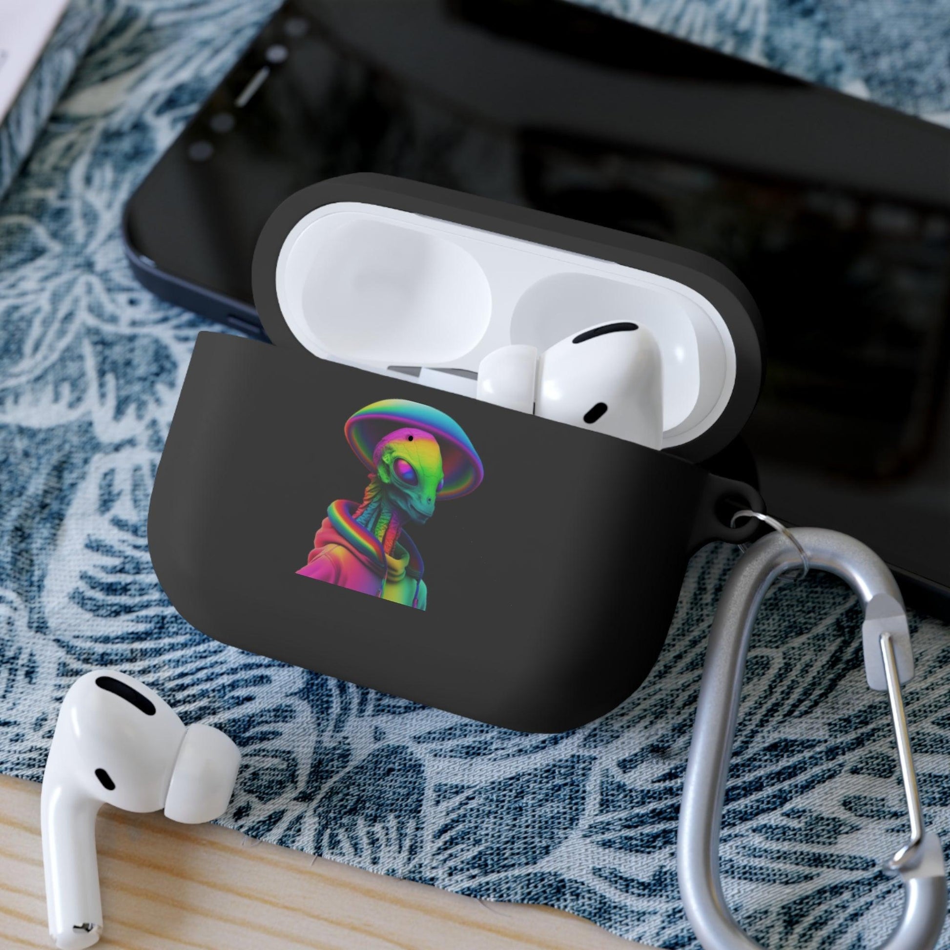 LGBTQWorldwide - ,,ALIEN" AirPods und AirPods Pro Hülle Accessories, AirPods, AirPods Pro, Back-to-School, Case, Flexible, tech, Tech Accessories, TPU lgbtq Bekleidung Accessoires unisex Zubehör