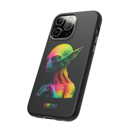 LGBTQWorldwide - ,,ALIEN" Doppelgehäuse Handyhülle Accessories, Glossy, iPhone Cases, Matte, Phone accessory, Phone Cases, Samsung Cases, tough, Valentine's Day Picks lgbtq Bekleidung Accessoires unisex Zubehör