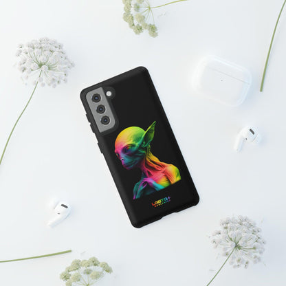 LGBTQWorldwide - ,,ALIEN" Doppelgehäuse Handyhülle Accessories, Glossy, iPhone Cases, Matte, Phone accessory, Phone Cases, Samsung Cases, tough, Valentine's Day Picks lgbtq Bekleidung Accessoires unisex Zubehör