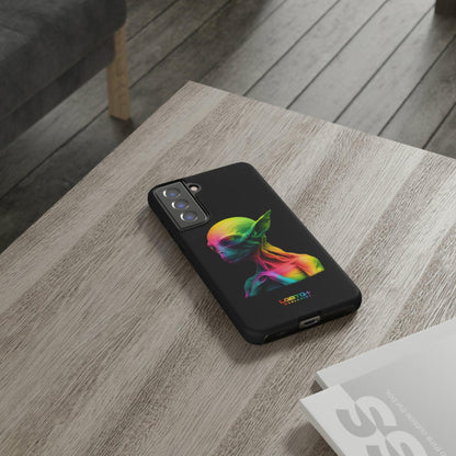 LGBTQWorldwide - ,,ALIEN" Doppelgehäuse Handyhülle Accessories, Glossy, iPhone Cases, Matte, Phone accessory, Phone Cases, Samsung Cases, tough, Valentine's Day Picks lgbtq Bekleidung Accessoires unisex Zubehör