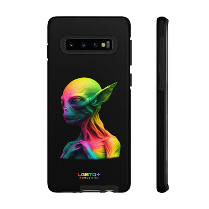 LGBTQWorldwide - ,,ALIEN" Doppelgehäuse Handyhülle Accessories, Glossy, iPhone Cases, Matte, Phone accessory, Phone Cases, Samsung Cases, tough, Valentine's Day Picks lgbtq Bekleidung Accessoires unisex Zubehör