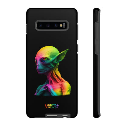 LGBTQWorldwide - ,,ALIEN" Doppelgehäuse Handyhülle Accessories, Glossy, iPhone Cases, Matte, Phone accessory, Phone Cases, Samsung Cases, tough, Valentine's Day Picks lgbtq Bekleidung Accessoires unisex Zubehör