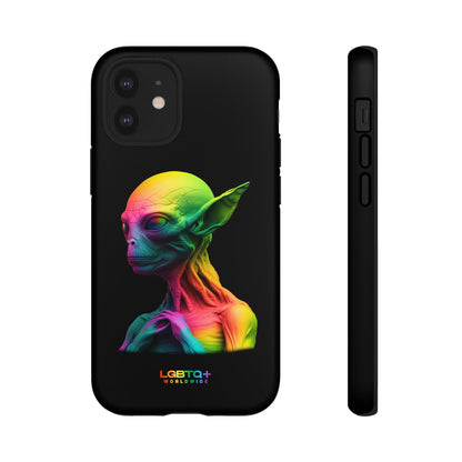 LGBTQWorldwide - ,,ALIEN" Doppelgehäuse Handyhülle Accessories, Glossy, iPhone Cases, Matte, Phone accessory, Phone Cases, Samsung Cases, tough, Valentine's Day Picks lgbtq Bekleidung Accessoires unisex Zubehör