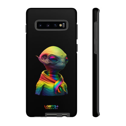 LGBTQWorldwide - ,,ALIEN" Doppelgehäuse Handyhülle Accessories, Glossy, iPhone Cases, Matte, Phone accessory, Phone Cases, Samsung Cases, tough, Valentine's Day Picks lgbtq Bekleidung Accessoires unisex Zubehör