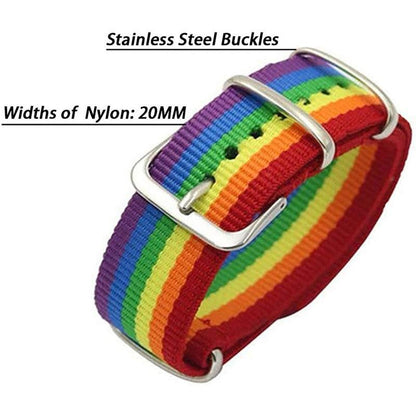 LGBTQWorldwide - Armband Regenbogenfarbe Accessoires, All lgbtq Bekleidung Accessoires unisex Zubehör