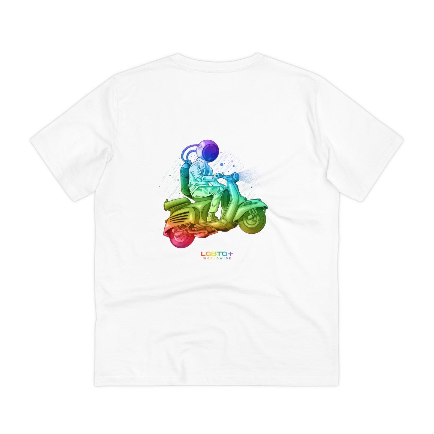 LGBTQWorldwide - ,,ASTRONAUT" Clothing, Cotton, Crew neck, DTG, Eco-friendly, Men's Clothing, Organic, Recycled, Regular fit, Sustainable, T-shirts, Unisex, Valentine's Day Picks, Vegan, Women's Clothing lgbtq Bekleidung Accessoires unisex Zubehör