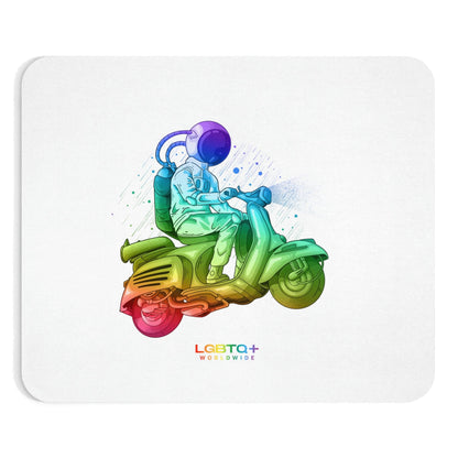 LGBTQWorldwide - ,,ASTRONAUT" Mauspad All, Desk, Home & Living, Mouse pad, Mouse Pads, Mousepad, tech lgbtq Bekleidung Accessoires unisex Zubehör