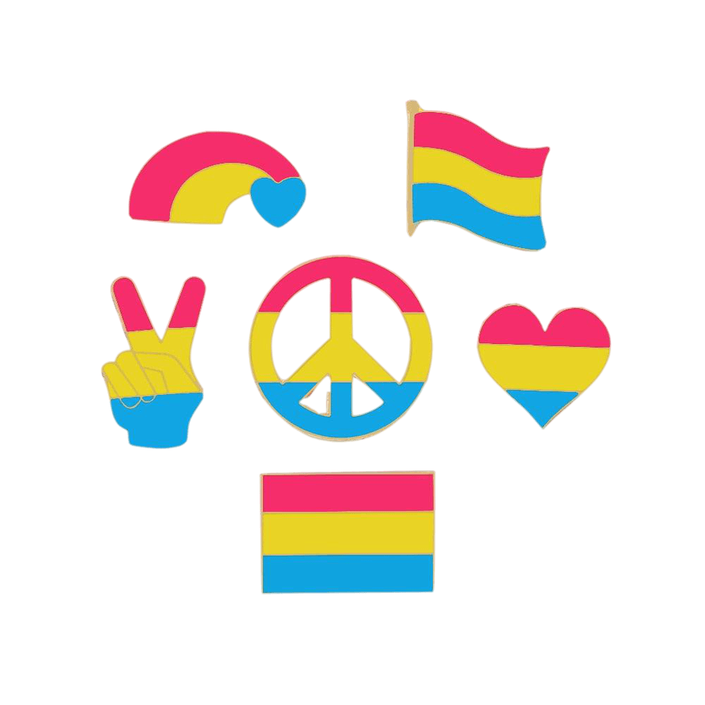 LGBTQWorldwide - Basic Pin Accessoires, All lgbtq Bekleidung Accessoires unisex Zubehör