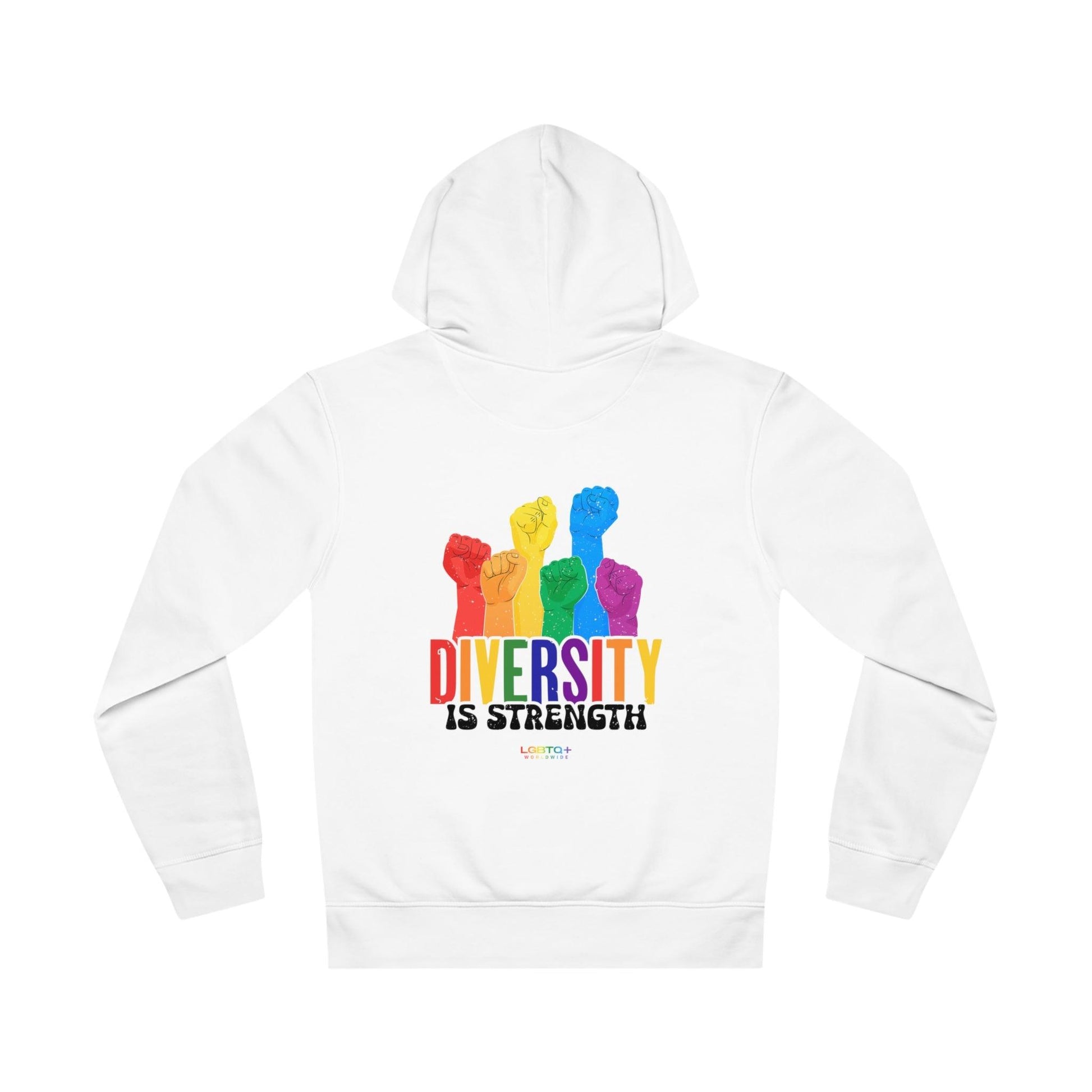 LGBTQWorldwide - "BE DIFFERENT" DTG, Eco-friendly, Hoodies, Last, Men's Clothing, Recycled, Unisex, Vegan, Women's Clothing lgbtq Bekleidung Accessoires unisex Zubehör