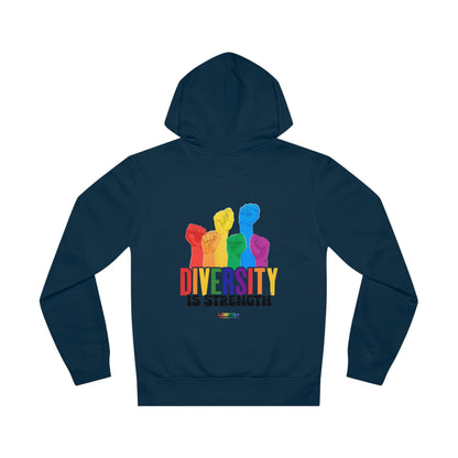 LGBTQWorldwide - "BE DIFFERENT" DTG, Eco-friendly, Hoodies, Last, Men's Clothing, Recycled, Unisex, Vegan, Women's Clothing lgbtq Bekleidung Accessoires unisex Zubehör