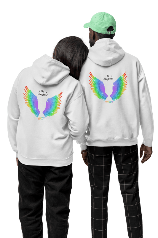 LGBTQWorldwide - ,,BE MAGICAL" Clothing, DTG, Eco-friendly, Hoodies, Men's Clothing, Recycled, Unisex, Vegan, Women's Clothing lgbtq Bekleidung Accessoires unisex Zubehör