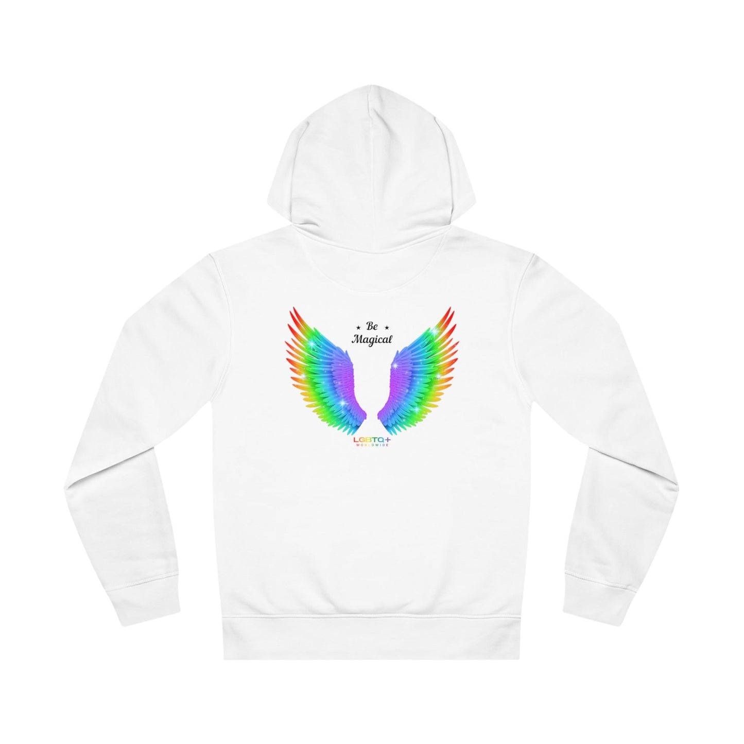 LGBTQWorldwide - ,,BE MAGICAL" Clothing, DTG, Eco-friendly, Hoodies, Men's Clothing, Recycled, Unisex, Vegan, Women's Clothing lgbtq Bekleidung Accessoires unisex Zubehör