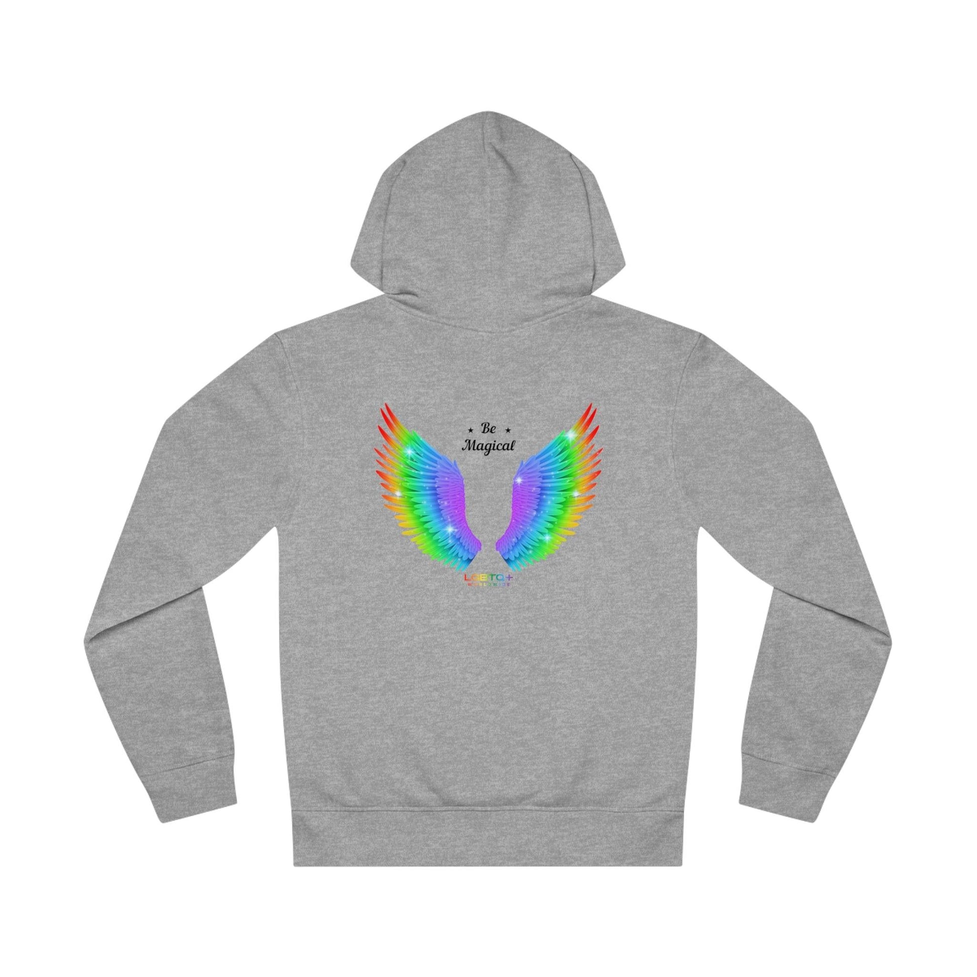 LGBTQWorldwide - ,,BE MAGICAL" Clothing, DTG, Eco-friendly, Hoodies, Men's Clothing, Recycled, Unisex, Vegan, Women's Clothing lgbtq Bekleidung Accessoires unisex Zubehör