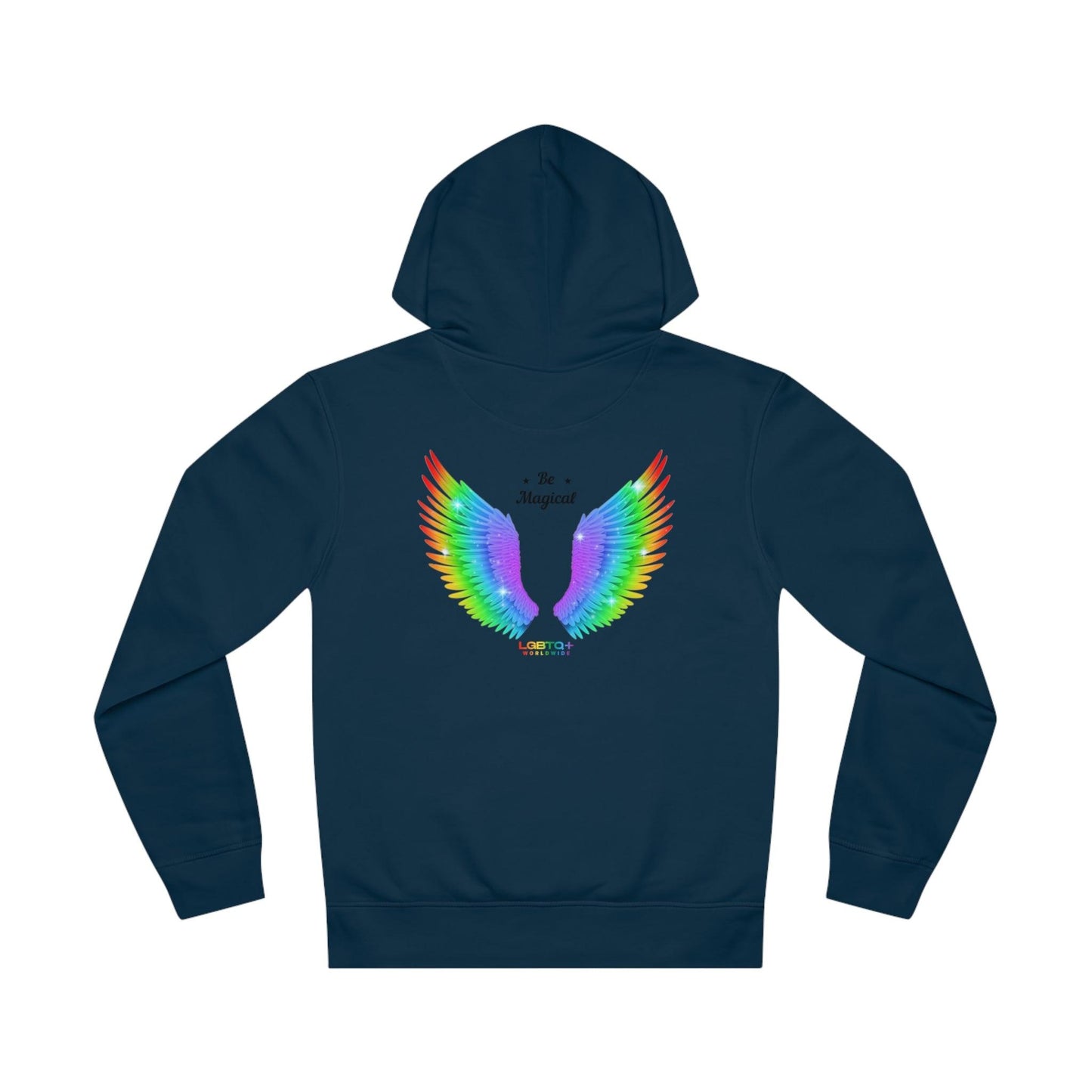 LGBTQWorldwide - ,,BE MAGICAL" Clothing, DTG, Eco-friendly, Hoodies, Men's Clothing, Recycled, Unisex, Vegan, Women's Clothing lgbtq Bekleidung Accessoires unisex Zubehör