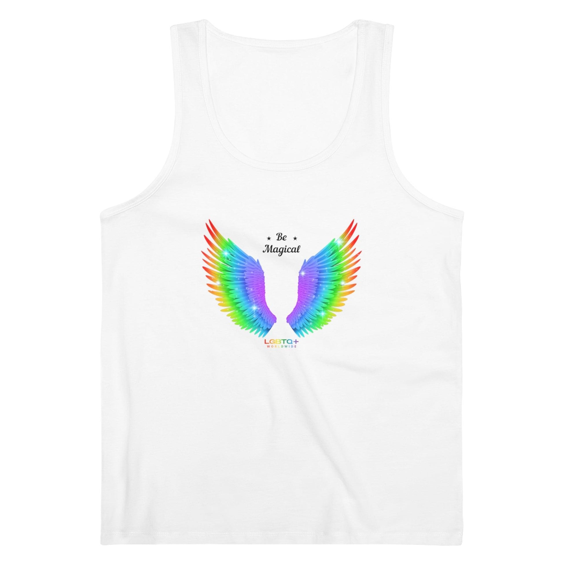 LGBTQWorldwide - ,,BE MAGICAL'' DTG, Eco-friendly, Men's Clothing, Neck Labels, Organic, Recycled, Slim fit, Sustainable, Tank Tops, Tanke, top, Vegan lgbtq Bekleidung Accessoires unisex Zubehör