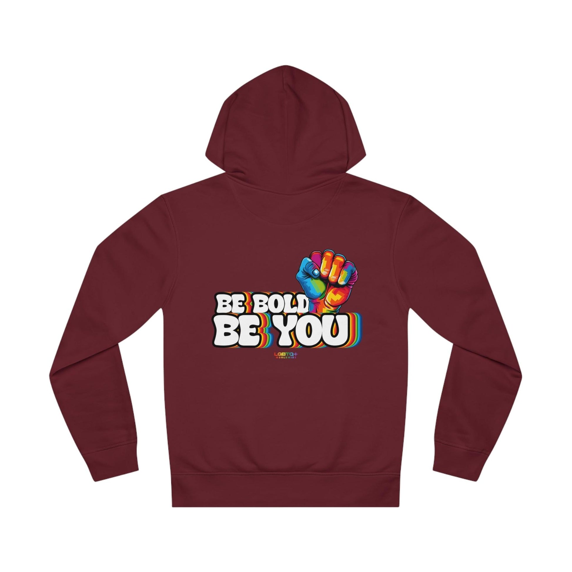 LGBTQWorldwide - ,,BE YOU'' DTG, Eco-friendly, Hoodies, Last, Men's Clothing, Recycled, top, Unisex, Vegan, Women's Clothing lgbtq Bekleidung Accessoires unisex Zubehör