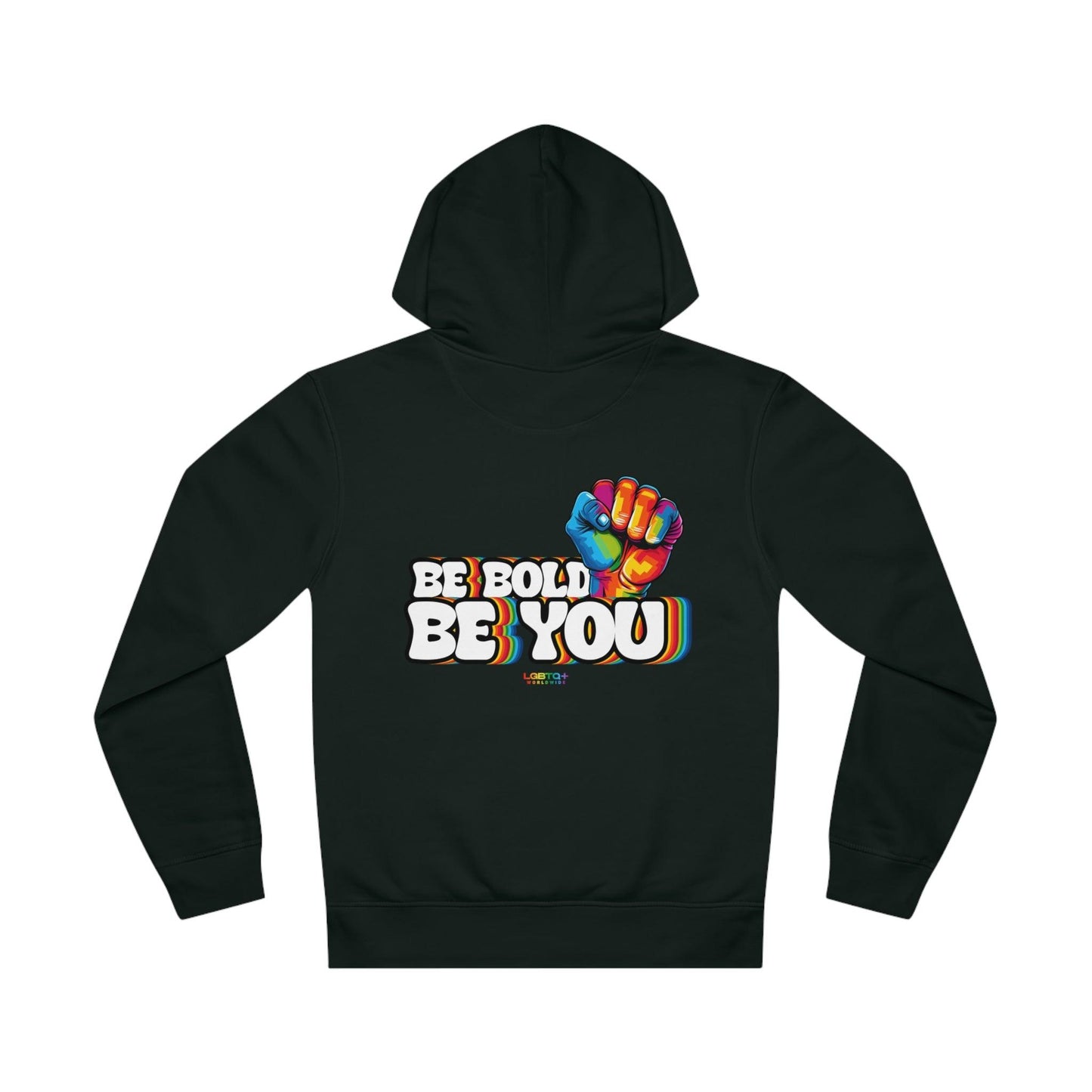 LGBTQWorldwide - ,,BE YOU'' DTG, Eco-friendly, Hoodies, Last, Men's Clothing, Recycled, top, Unisex, Vegan, Women's Clothing lgbtq Bekleidung Accessoires unisex Zubehör