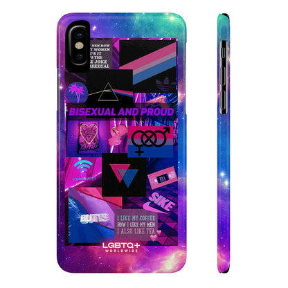 LGBTQWorldwide - ,,BISEXUAL" Handyhülle Accessories, Back-to-School, card, Glossy, iPhone, iPhone Cases, Phone accessory, Phone Cases, Samsung Cases, Slim lgbtq Bekleidung Accessoires unisex Zubehör