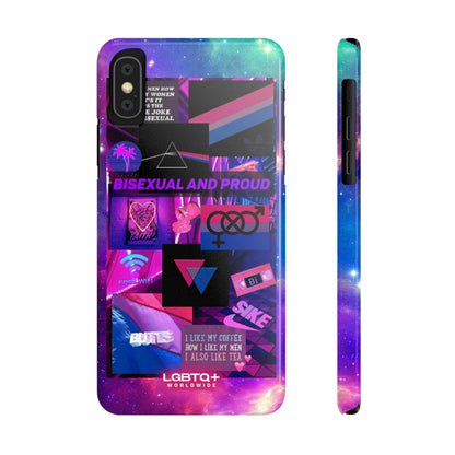 LGBTQWorldwide - ,,BISEXUAL" Handyhülle Accessories, Back-to-School, card, Glossy, iPhone, iPhone Cases, Phone accessory, Phone Cases, Samsung Cases, Slim lgbtq Bekleidung Accessoires unisex Zubehör