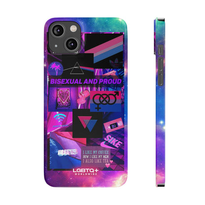 LGBTQWorldwide - ,,BISEXUAL" Handyhülle Accessories, Back-to-School, card, Glossy, iPhone, iPhone Cases, Phone accessory, Phone Cases, Samsung Cases, Slim lgbtq Bekleidung Accessoires unisex Zubehör