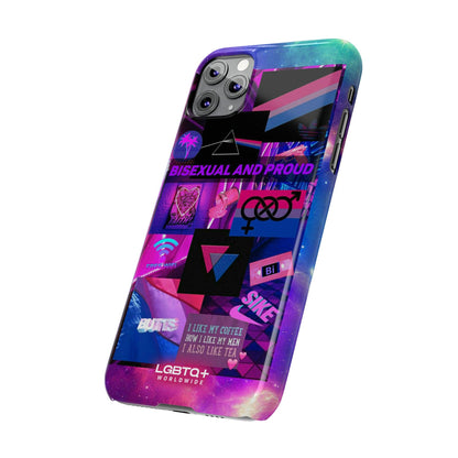 LGBTQWorldwide - ,,BISEXUAL" Handyhülle Accessories, Back-to-School, card, Glossy, iPhone, iPhone Cases, Phone accessory, Phone Cases, Samsung Cases, Slim lgbtq Bekleidung Accessoires unisex Zubehör