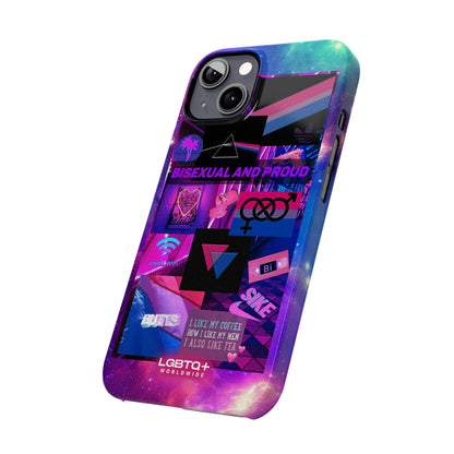 LGBTQWorldwide - ,,BISEXUAL" Handyhülle Accessories, Back-to-School, card, Glossy, iPhone, iPhone Cases, Phone accessory, Phone Cases, Samsung Cases, Slim lgbtq Bekleidung Accessoires unisex Zubehör