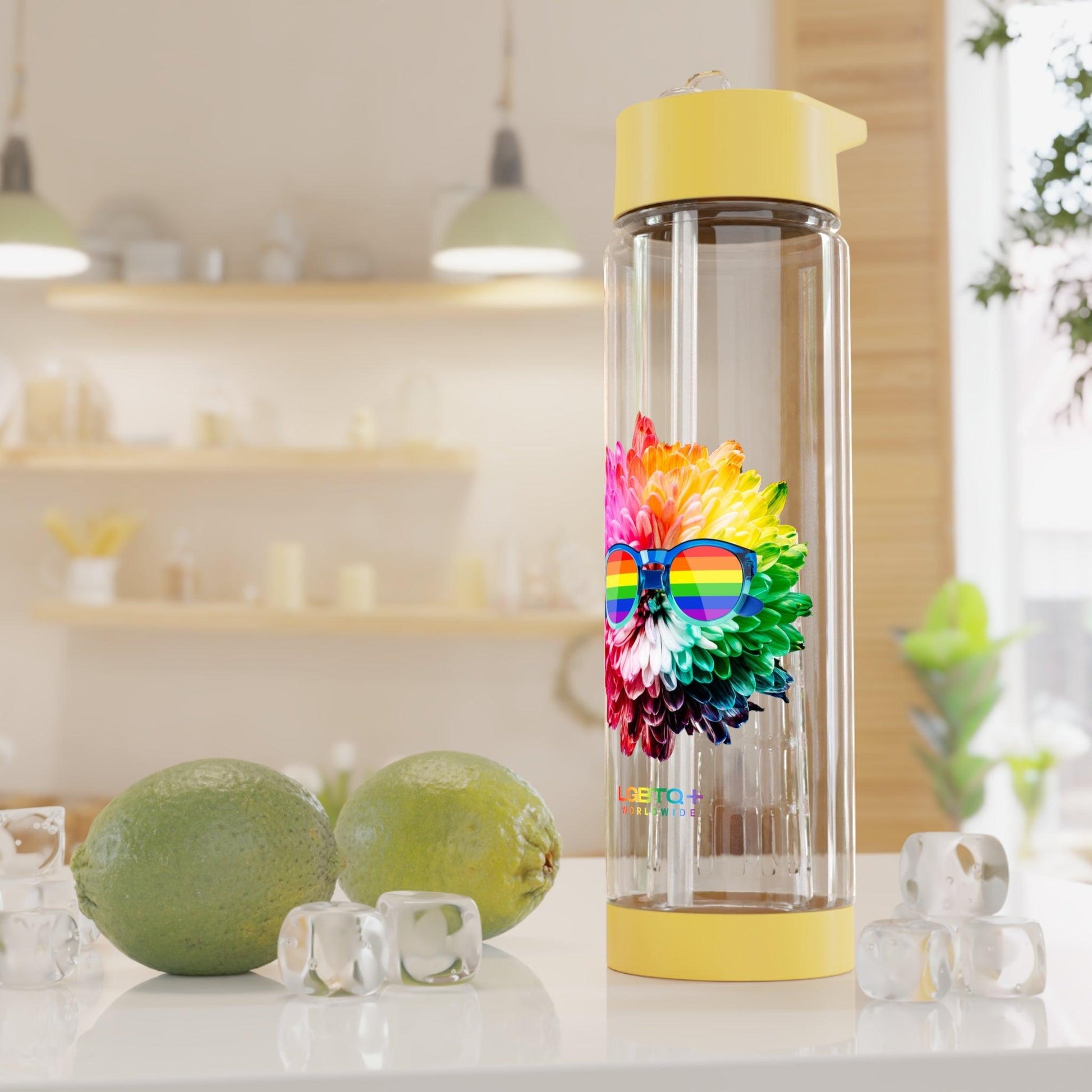 LGBTQWorldwide - ,,BLUME" Bottles, Bottles & Tumblers, home, Home & Living, Travel, Tumblers lgbtq Bekleidung Accessoires unisex Zubehör