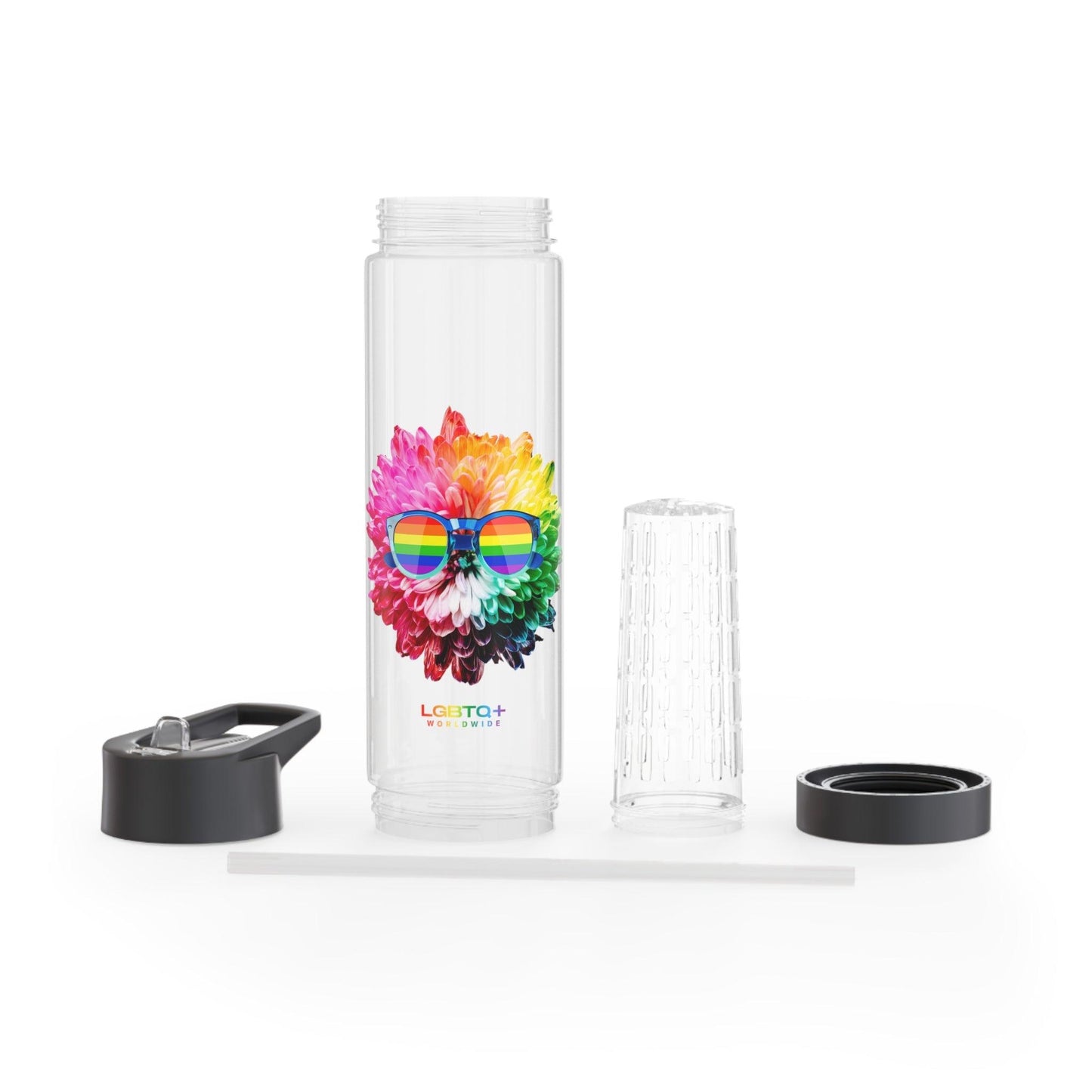 LGBTQWorldwide - ,,BLUME" Bottles, Bottles & Tumblers, home, Home & Living, Travel, Tumblers lgbtq Bekleidung Accessoires unisex Zubehör