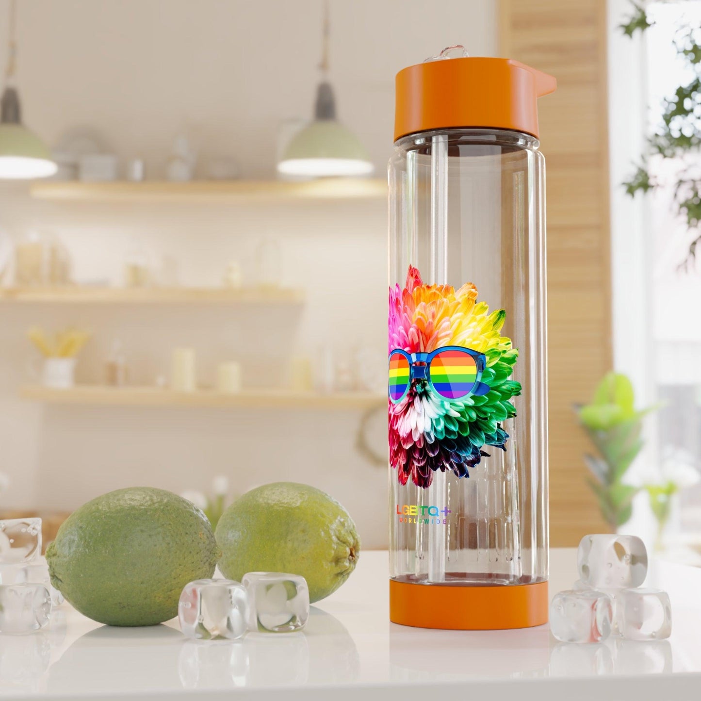 LGBTQWorldwide - ,,BLUME" Bottles, Bottles & Tumblers, home, Home & Living, Travel, Tumblers lgbtq Bekleidung Accessoires unisex Zubehör