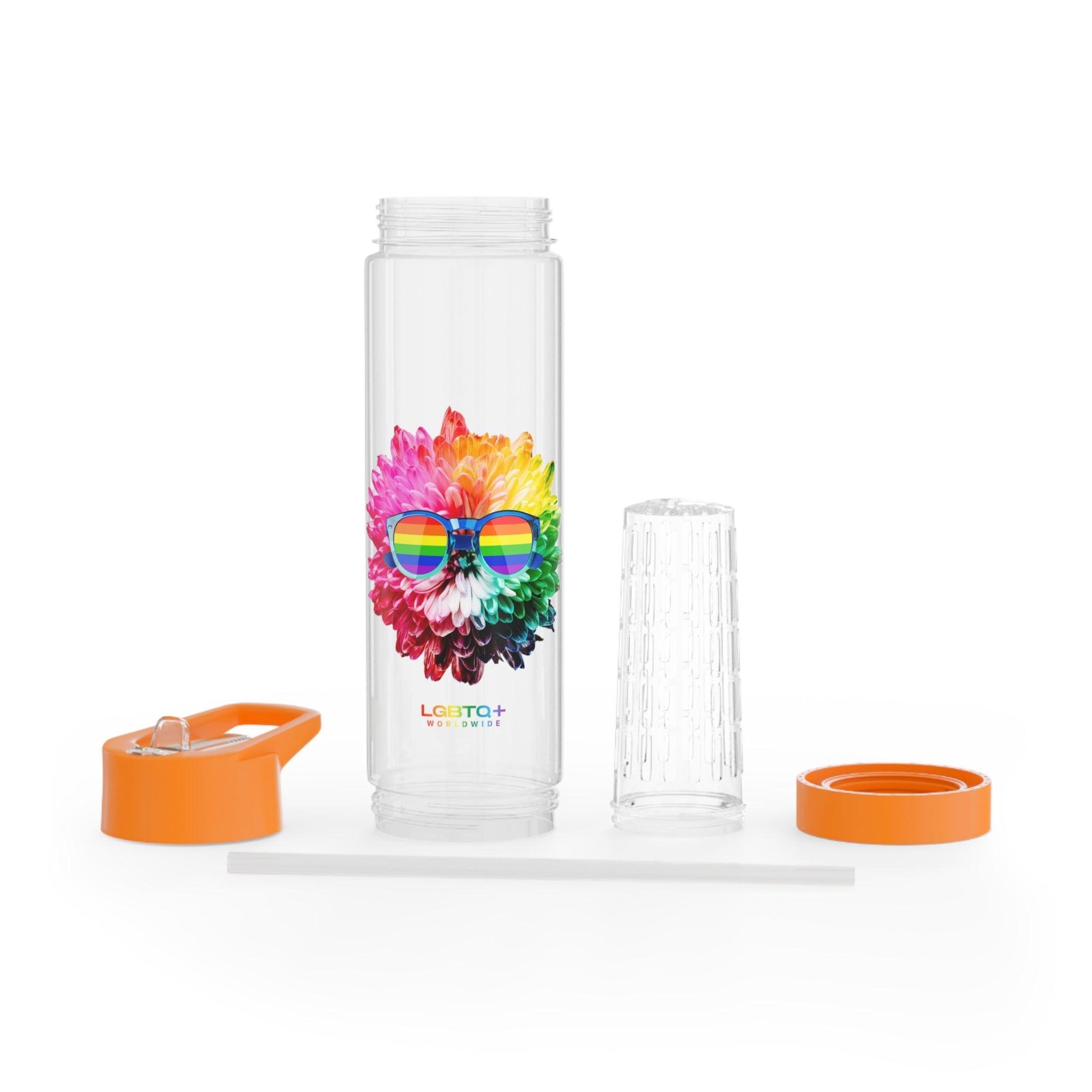 LGBTQWorldwide - ,,BLUME" Bottles, Bottles & Tumblers, home, Home & Living, Travel, Tumblers lgbtq Bekleidung Accessoires unisex Zubehör