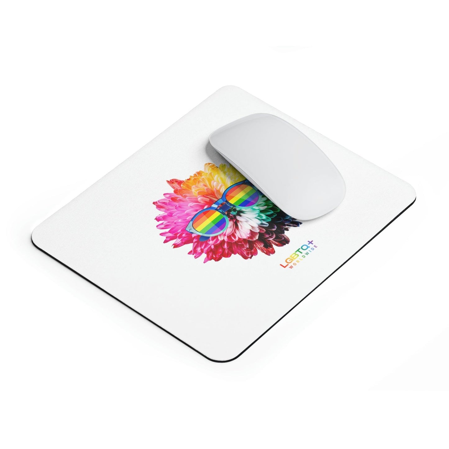 LGBTQWorldwide - ,,BLUME" Mauspad All, Desk, Home & Living, Mouse pad, Mouse Pads, Mousepad, tech lgbtq Bekleidung Accessoires unisex Zubehör