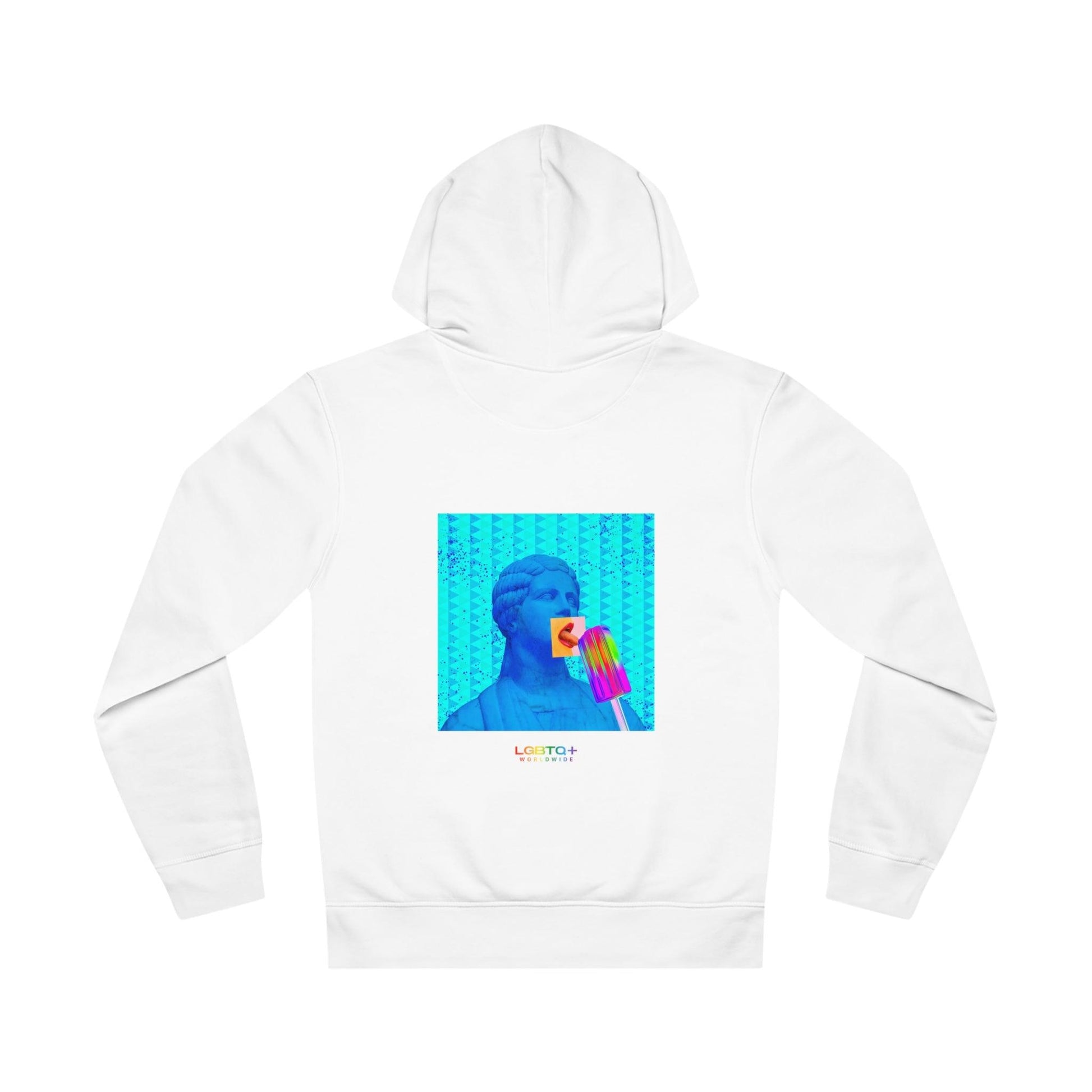 LGBTQWorldwide - ,,COTTON ICE" Clothing, DTG, Eco-friendly, Hoodies, Men's Clothing, Recycled, Unisex, Vegan, Women's Clothing lgbtq Bekleidung Accessoires unisex Zubehör