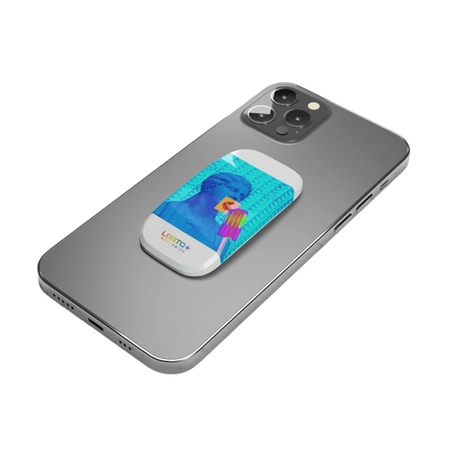 LGBTQWorldwide - ,,COTTON ICE" Premium Smartphone Halterung Accessories, All, Phone Cases, tech, Tech Accessories lgbtq Bekleidung Accessoires unisex Zubehör