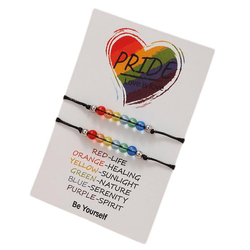 LGBTQWorldwide - Couple Armband Accessoires, Accessories, Aktion, All lgbtq Bekleidung Accessoires unisex Zubehör