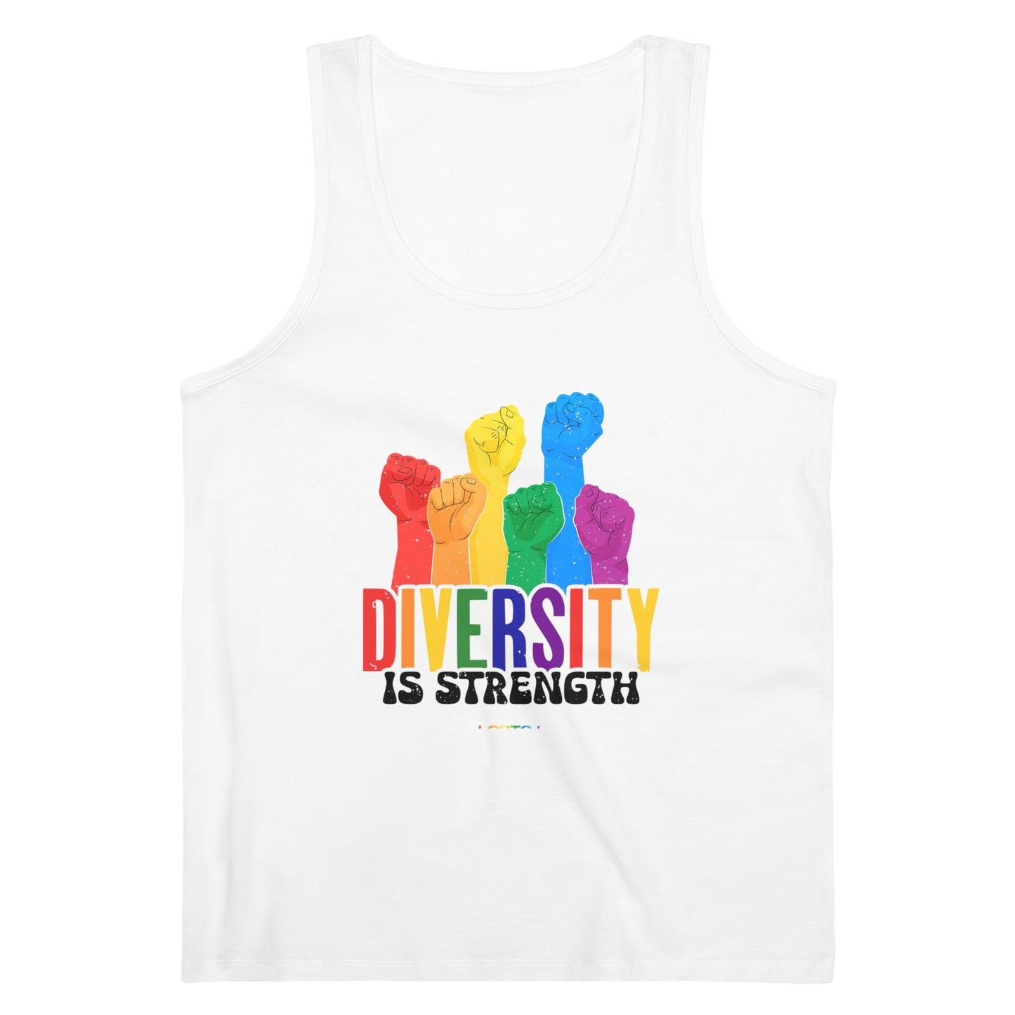 LGBTQWorldwide - ,,DIVERSITY'' DTG, Eco-friendly, Men's Clothing, Neck Labels, Organic, Recycled, Slim fit, Sustainable, Tank Tops, Tanke, Top, Vegan lgbtq Bekleidung Accessoires unisex Zubehör