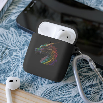 LGBTQWorldwide - ,,DRACHE" AirPods und AirPods Pro Hülle Accessories, AirPods, AirPods Pro, Back-to-School, Case, Flexible, tech, Tech Accessories, TPU lgbtq Bekleidung Accessoires unisex Zubehör