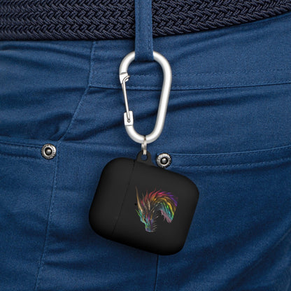 LGBTQWorldwide - ,,DRACHE" AirPods und AirPods Pro Hülle Accessories, AirPods, AirPods Pro, Back-to-School, Case, Flexible, tech, Tech Accessories, TPU lgbtq Bekleidung Accessoires unisex Zubehör