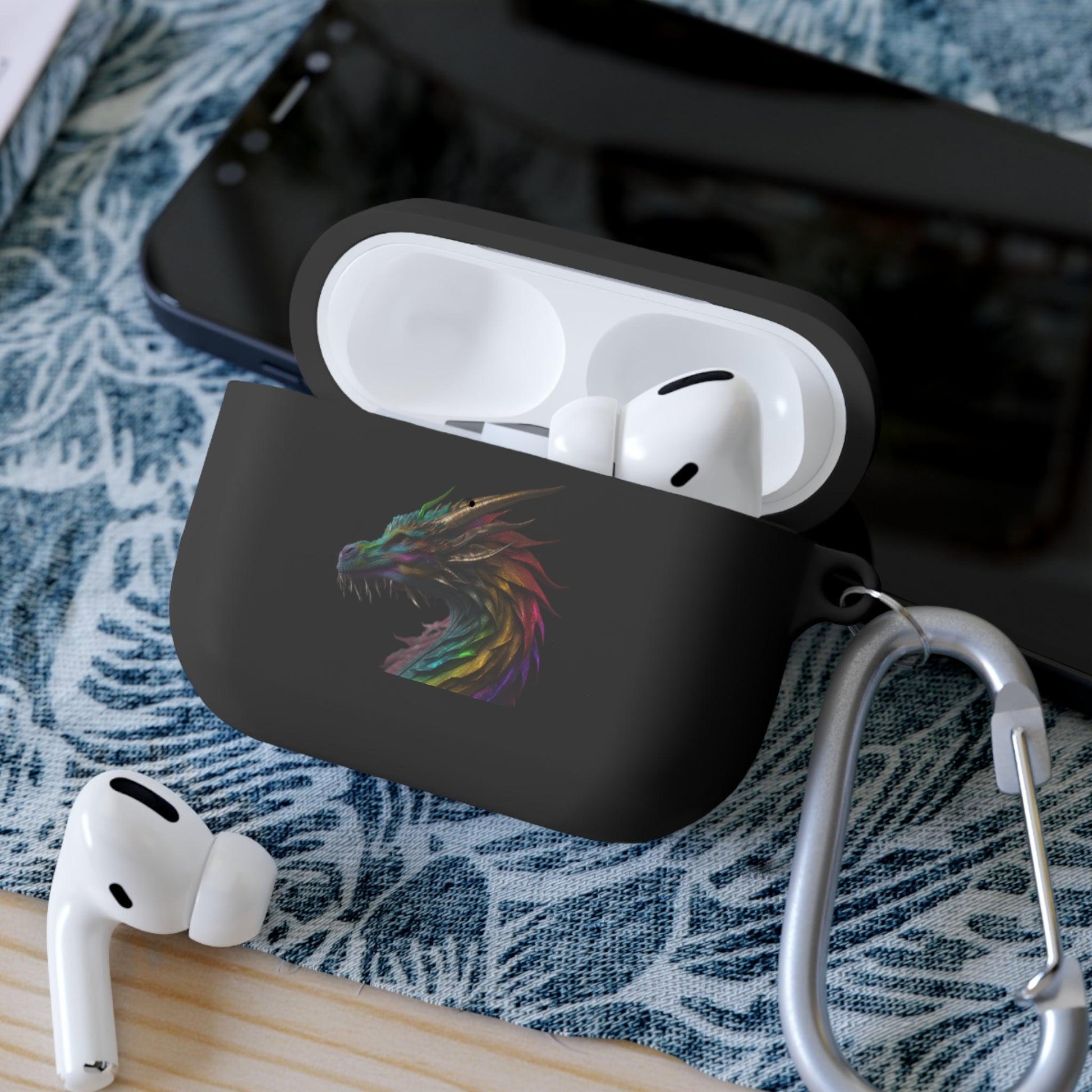 LGBTQWorldwide - ,,DRACHE" AirPods und AirPods Pro Hülle Accessories, AirPods, AirPods Pro, Back-to-School, Case, Flexible, tech, Tech Accessories, TPU lgbtq Bekleidung Accessoires unisex Zubehör