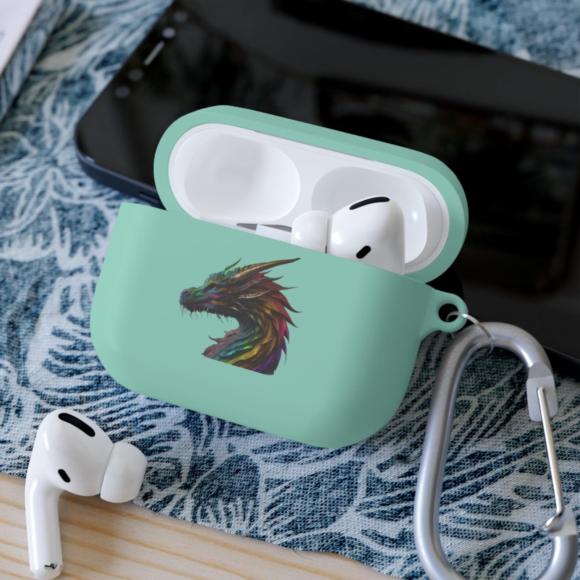 LGBTQWorldwide - ,,DRACHE" AirPods und AirPods Pro Hülle Accessories, AirPods, AirPods Pro, Back-to-School, Case, Flexible, tech, Tech Accessories, TPU lgbtq Bekleidung Accessoires unisex Zubehör