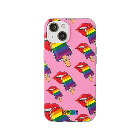 LGBTQWorldwide - ,,EIS" Flexible Handyhülle Accessories, Case, iPhone, iPhone Cases, Phone accessory, Phone Cases, Samsung Cases, silikon, Valentine's Day promotion lgbtq Bekleidung Accessoires unisex Zubehör