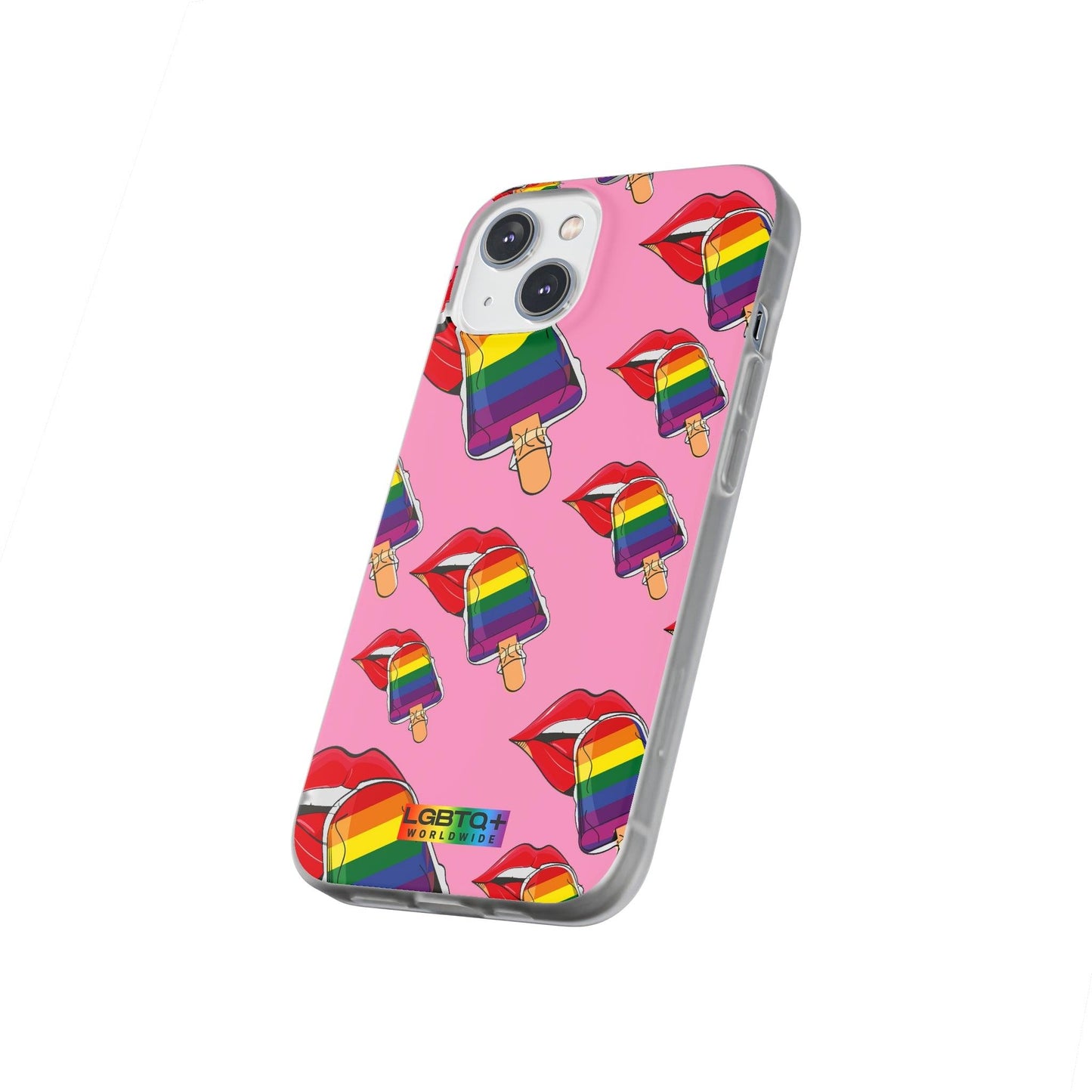 LGBTQWorldwide - ,,EIS" Flexible Handyhülle Accessories, Case, iPhone, iPhone Cases, Phone accessory, Phone Cases, Samsung Cases, silikon, Valentine's Day promotion lgbtq Bekleidung Accessoires unisex Zubehör